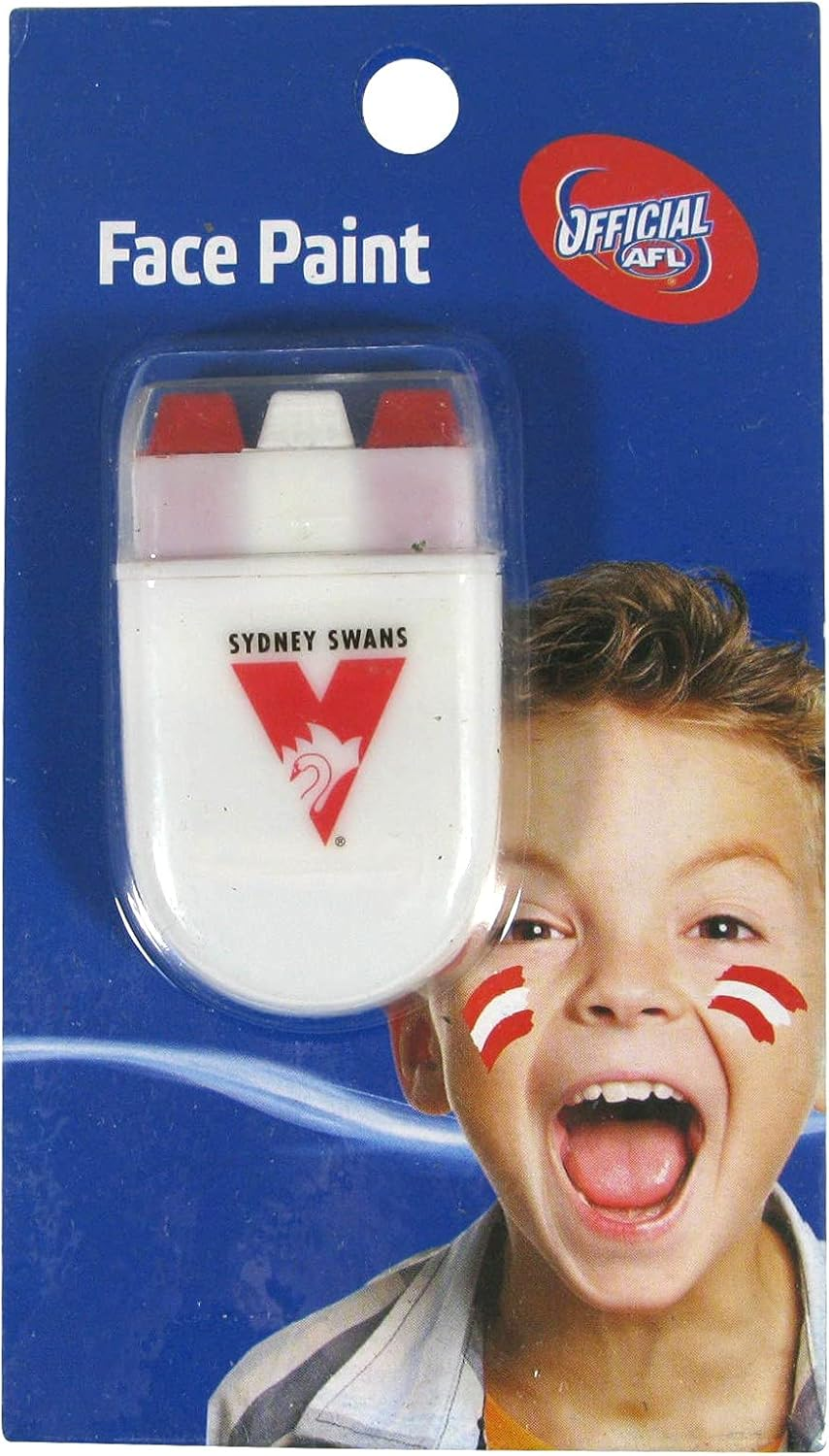 Sydney Swans AFL Team Face Paint Stick image number 1