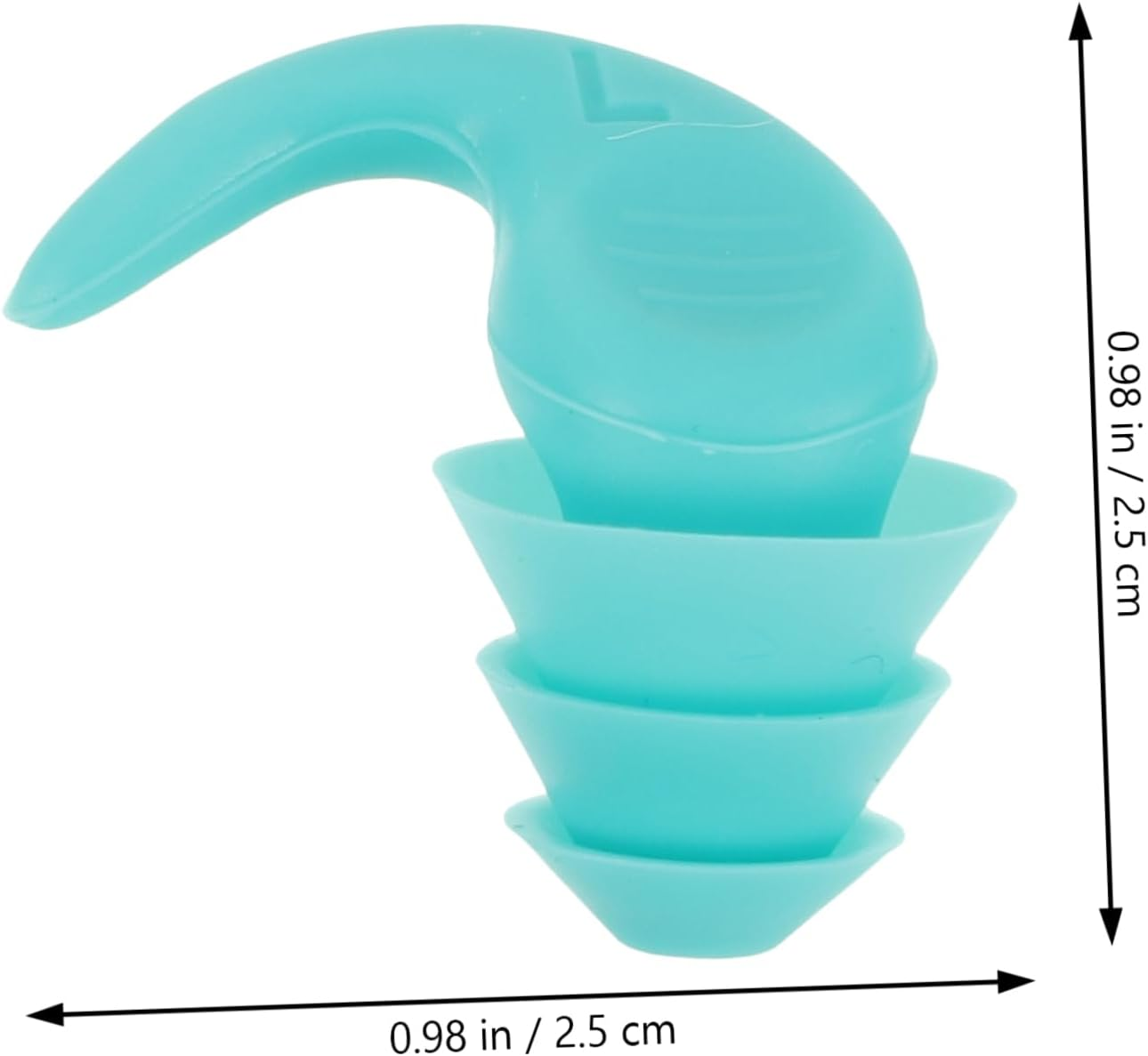 BUTIFULSIC Silicone Ear Plugs Noise Reduction for Sleeping and Concerts, Green Soft Reusable Hearing Protection Earplugs for Snoring, Swimming, Travel, and Industrial Use image number 1