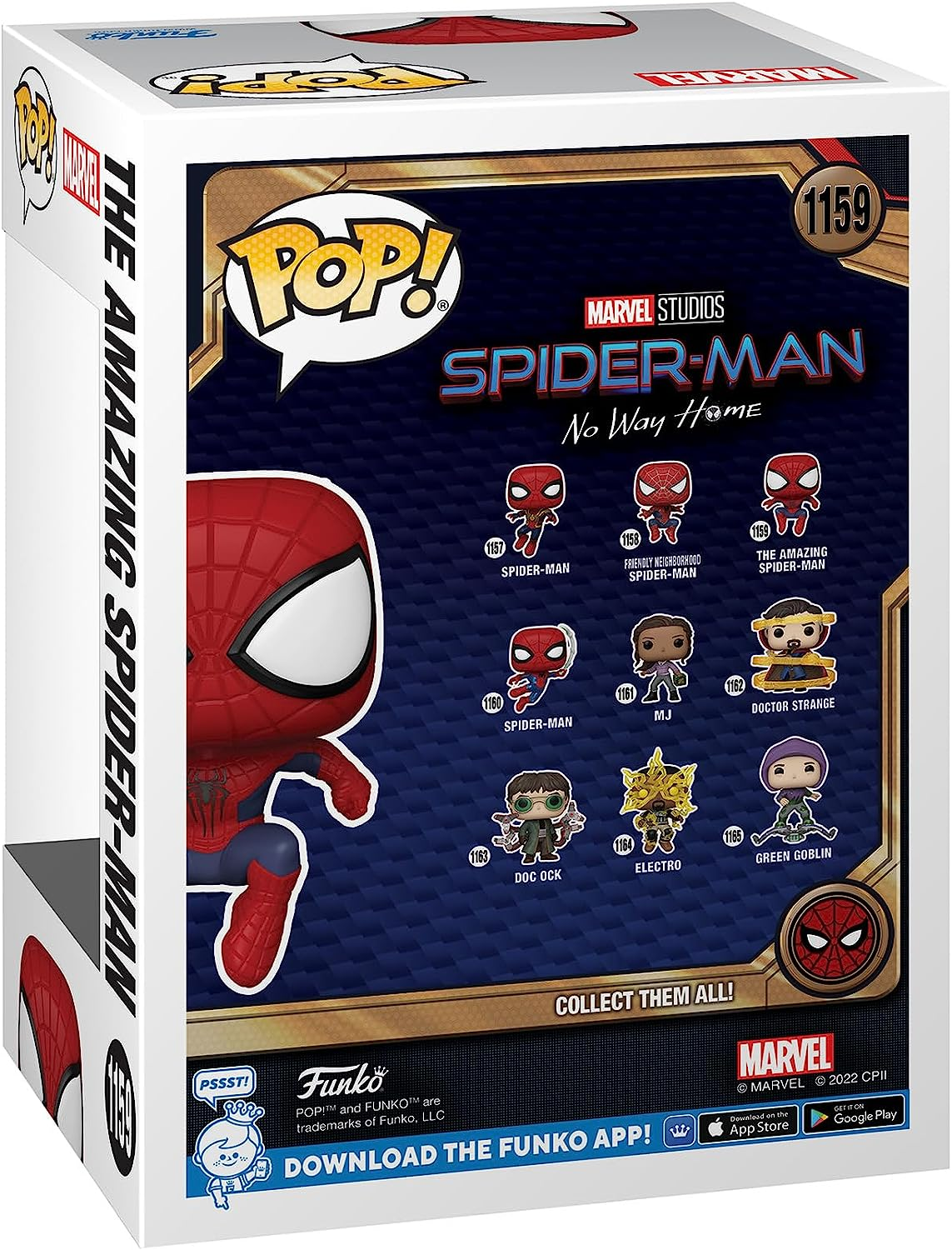 FUNKO POP! MARVEL: Spider-Man - No Way Home - the Amazing Spider-Man