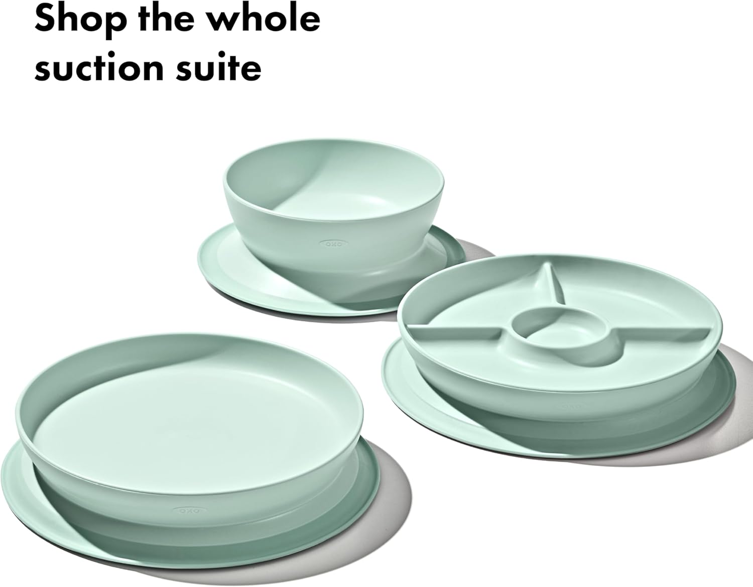 OXO Tot Stick & Stay Suction Bowl, Opal - Opal image number 2