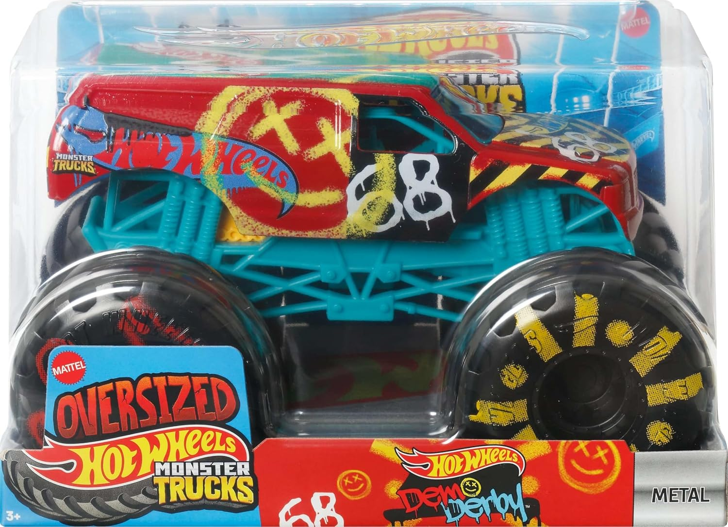 Hot Wheels - Monster Trucks 1:24 Die-Cast - Demo Derby image number 1