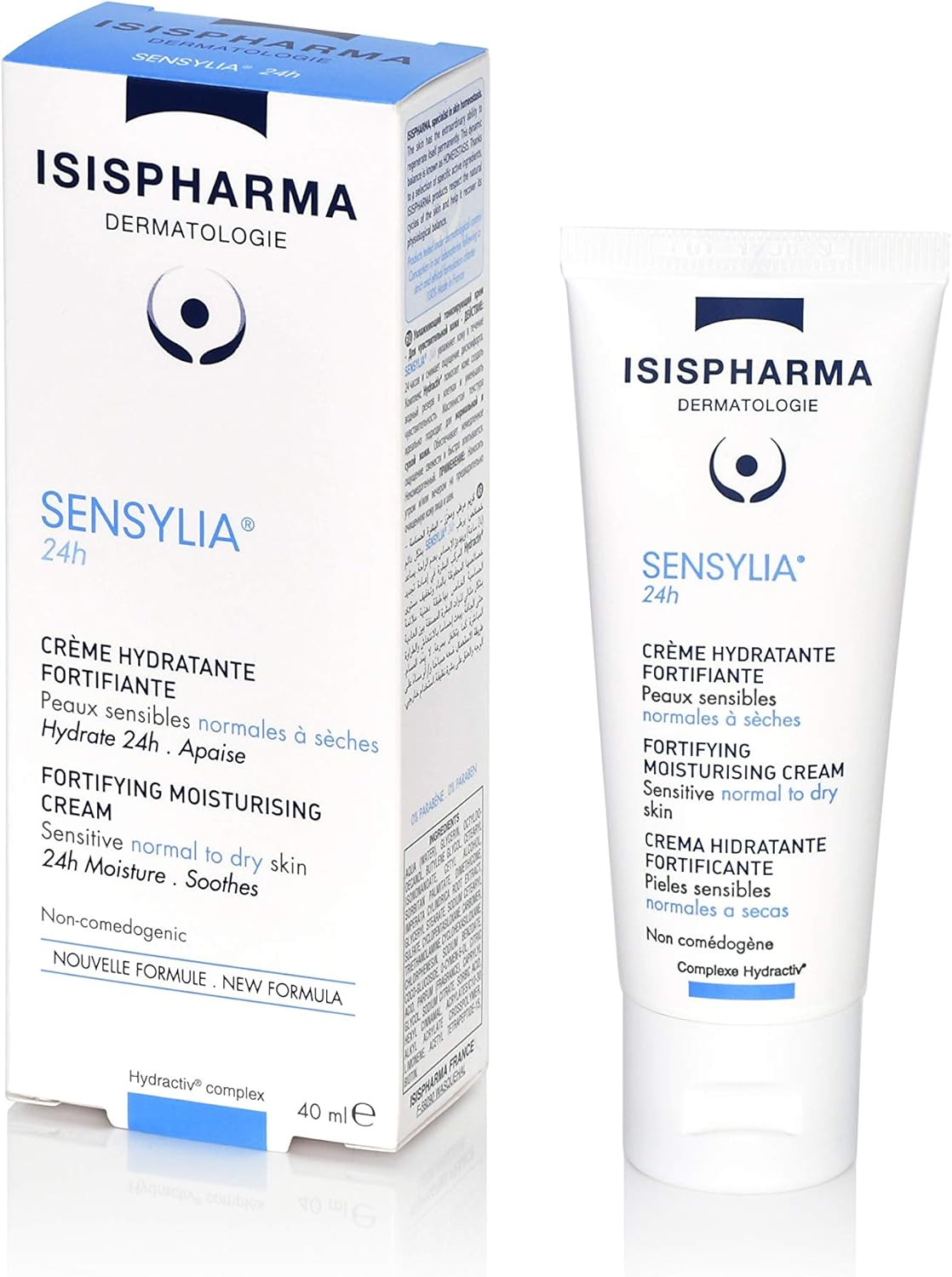 Sensylia 24Hrs Fortifying Moisturising Fluid Summer Collection Women 40Ml Isis Pharma