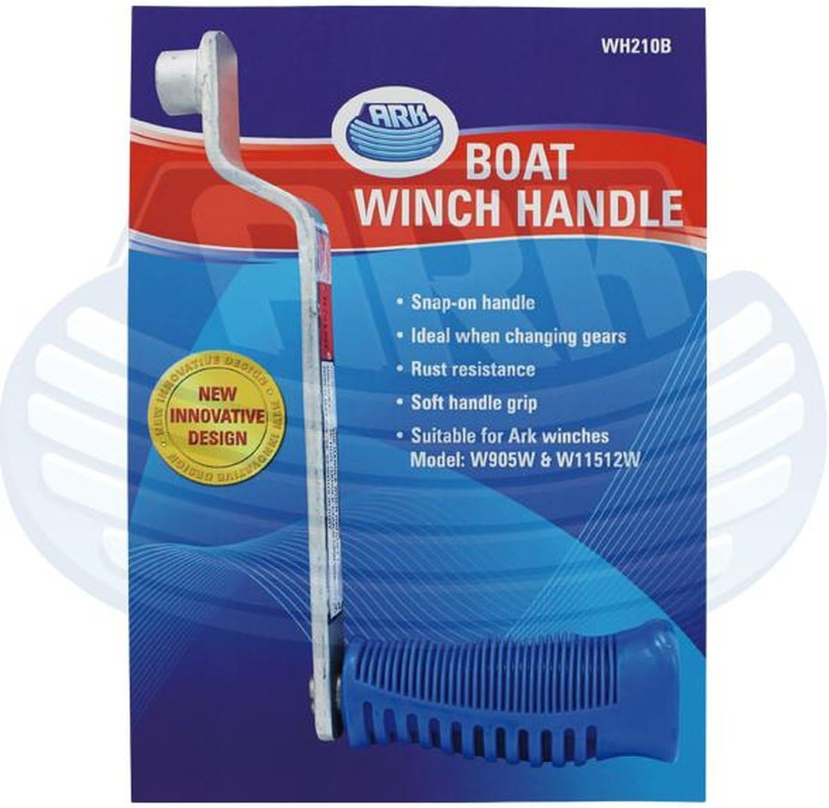 ARK Replacement Magnetic Handle Suits Xo Jockey Wheels Blister Pack image number 1