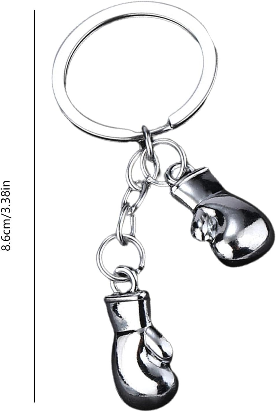 Shurzzesj Punching Glove Keychain, Metal Keychain for Backpacks | Multipurpose Metal Keychain, Fashion Decorative Keychain, Creative Cellphone Favors, Bag image number 6