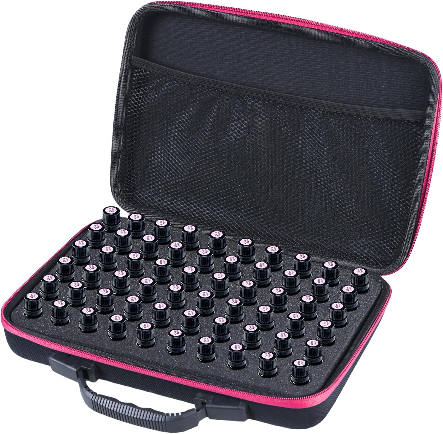 Professional Essential Oil Holder 60 Grids 5-10ML Bottle Capacity Protection Shockproof for Organized Enthusiasts image number 2