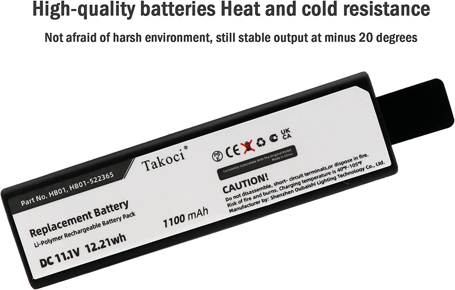 Replacement Intelligent Battery Compatible with Osmo,Osmo+Plus,Osmo Pro/Raw Osmo Mobile Gimbal Stabilizer, Zenmuse X3 X5 PN HB01/ Hb01-52236511.1V/1100Mah image number 2