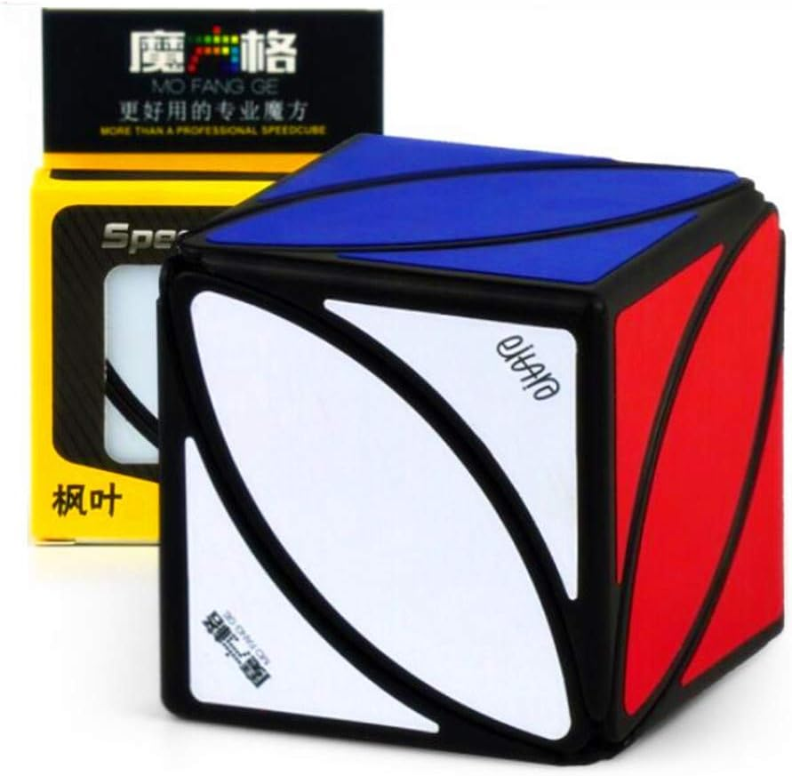 Cuberspeed Qiyi Ivy Cube Black Magic Cube Mofangge Ivy Leaf Cube Black (Eitan Lvy Cube) Qiyi Skewb Puzzle image number 3