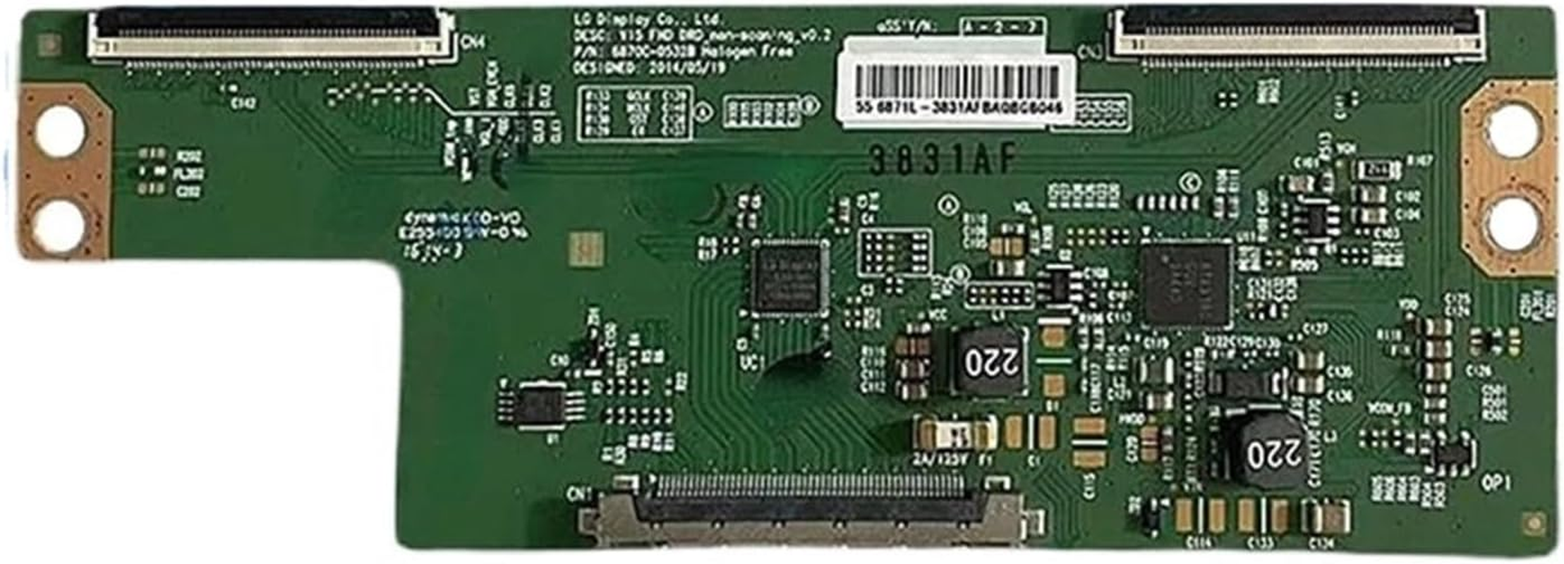 6870C-0532B for 43'' 49'' 55'' TV Tcon 6870C Logic Board TV Board Placa Tv T-Con Card 6870C 0532B(43 Inch)