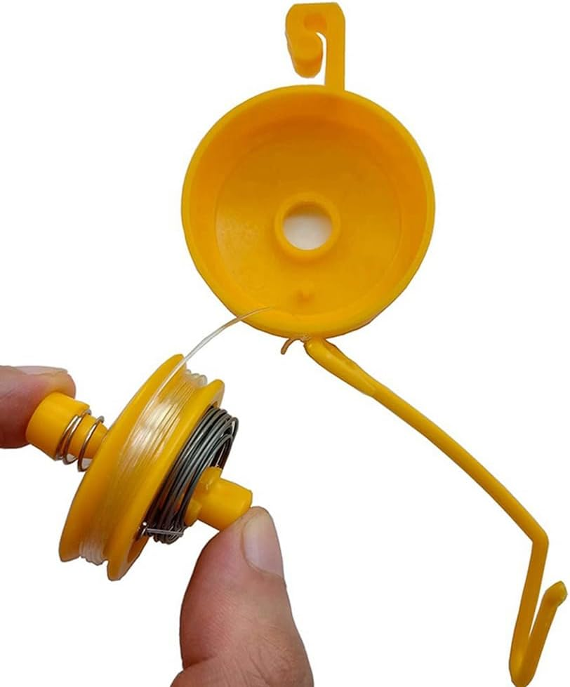 Spacesea Plant Yoyo Grow Hanger with Stopper Adjustable Indoor Plant Support Yo Yo (Pack of 15) image number 3