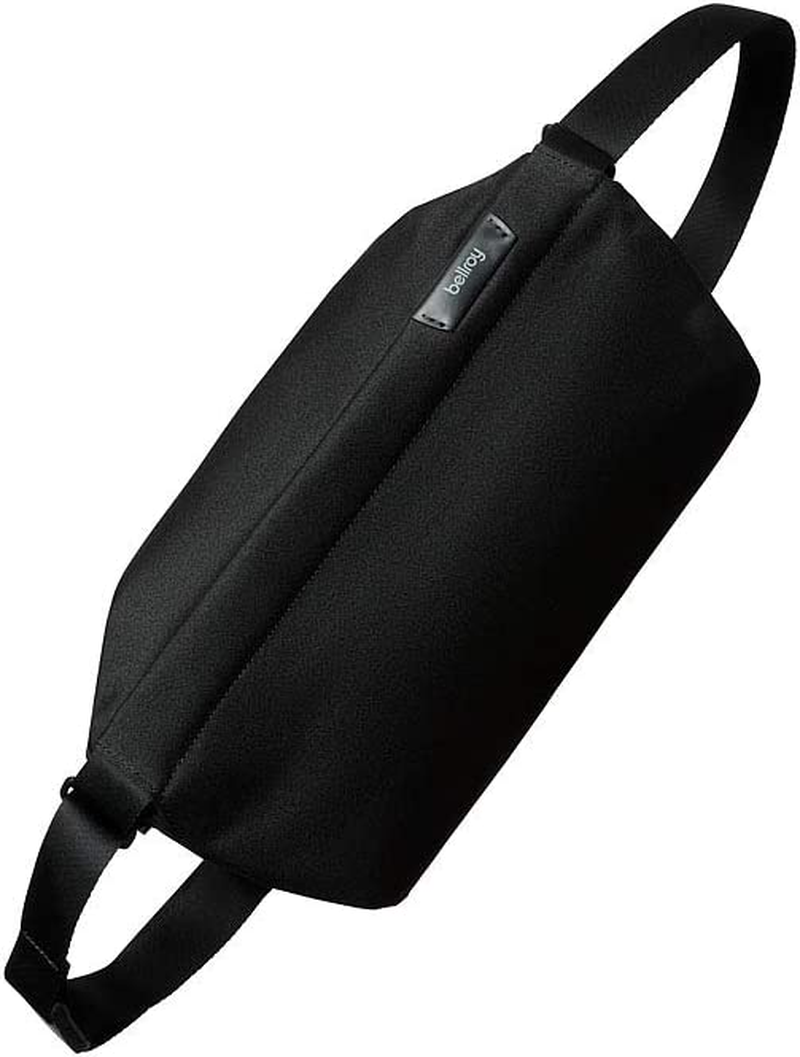 Bellroy Sling Bag (Unisex Compact Crossbody Bag, Multiple Compartments, Water-Resistant Materials, Holds Phone, Camera & Water Bottle) - Melbourne Black