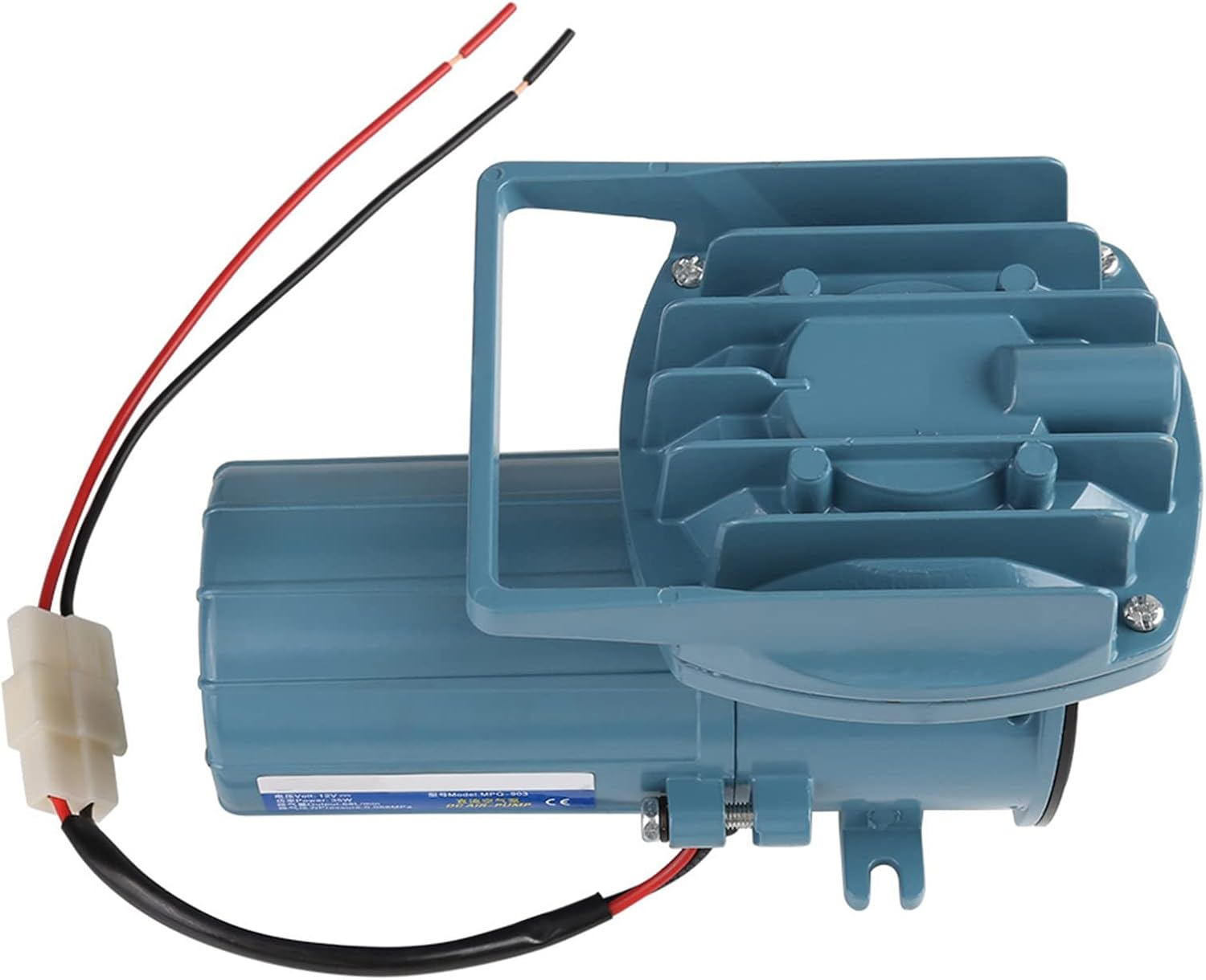 Aquarium Air Pump, DC 12V 35W Air Pump Aerator for Fish Pond Aquaculture Aquarium Accessory Tool image number 5