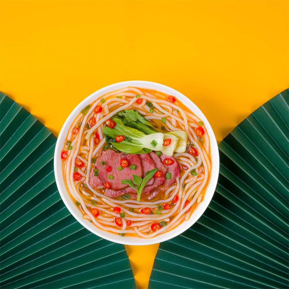 Baijia Guizhou Huaxi Artificial Beef Flavor Instant Vermicelli, 270 G image number 2