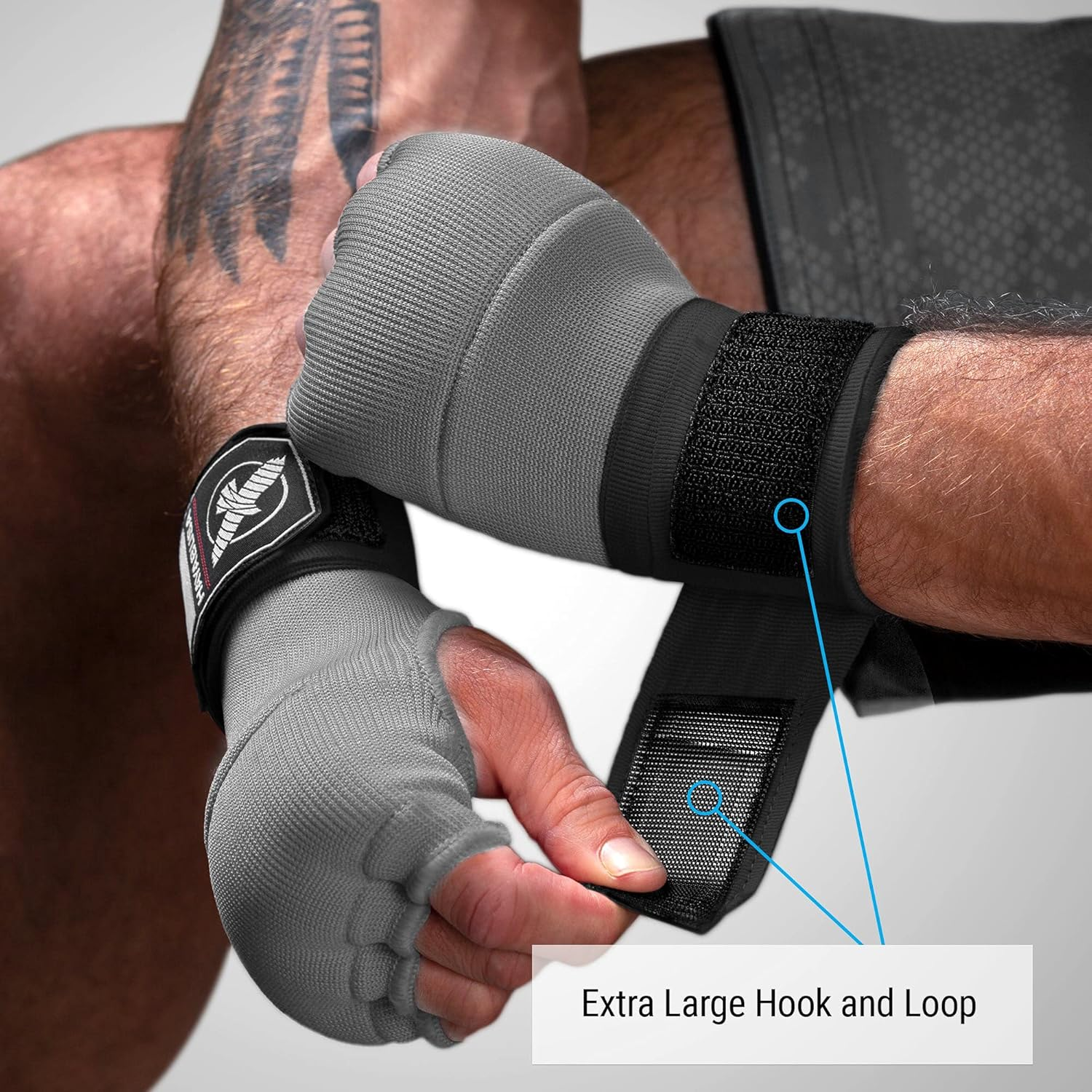 Hayabusa Hand Wrap | Gel Boxing Quick Hand Wrap Glove image number 5