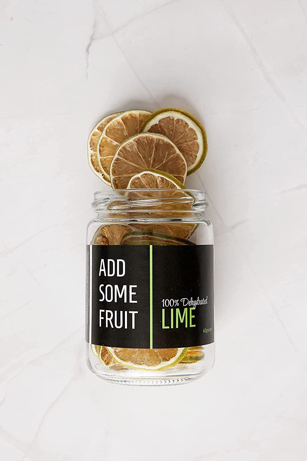 ADD SOME FRUIT - 100% DEHYDRATED LIME - 40G Jar