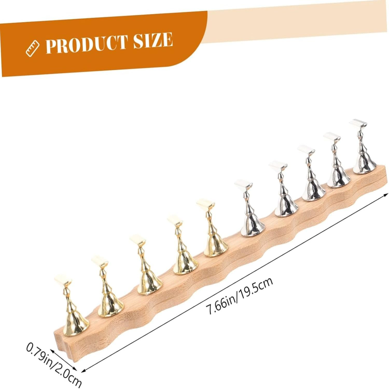 Lyfengdeam 1 Set Nail Art Base Nail Painting Stand - Nail Stands Shelving Brackets Nail Holder Hand for Nail Practice - Base Style Random