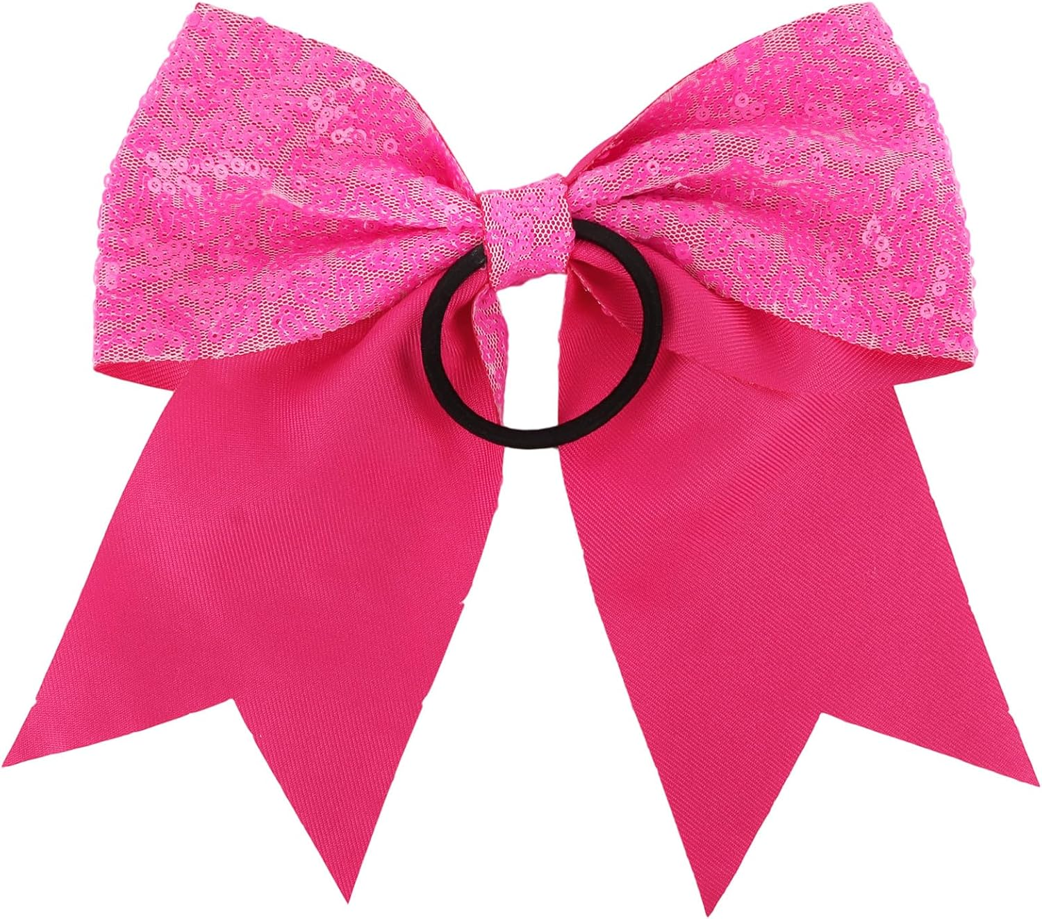 Srotmirw Women'S Hair Scrunchies, Pack of 2 Light Pink Bow Braid Scrunchies for Women and Girls for Everyday Use or Party image number 2