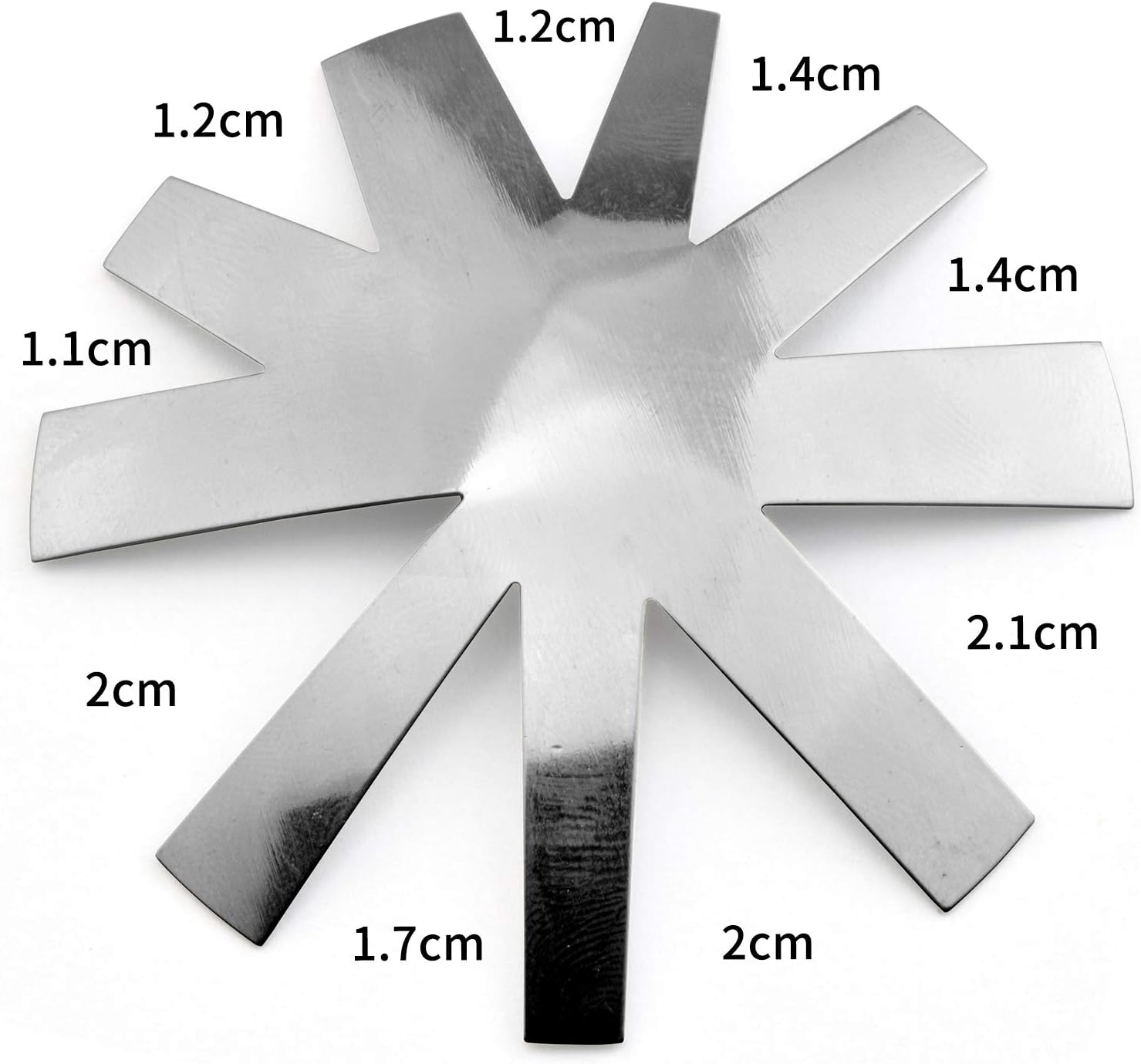 V Shape Easy French Smile Line Nail Art Manicure Edge Trimmer Nail Cutter Acrylic Tool with 9 Sizes, HJ-NAT198-FS11&hellip; image number 1