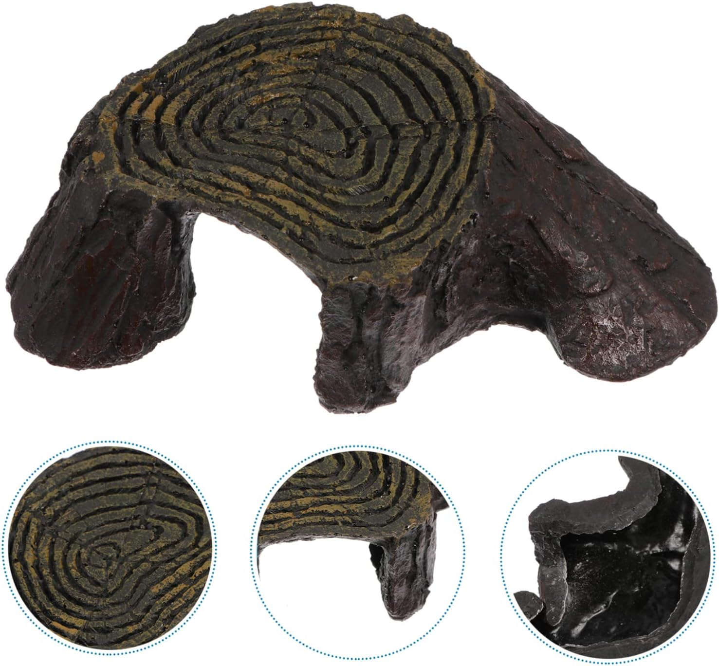 GALPADA Tortoise Climbing Platform Reptile Basking Floating Terrace Aquarium Fish Tank Decor Resin Turtle Resting Ornament for Pet Aquatic Habitat image number 3