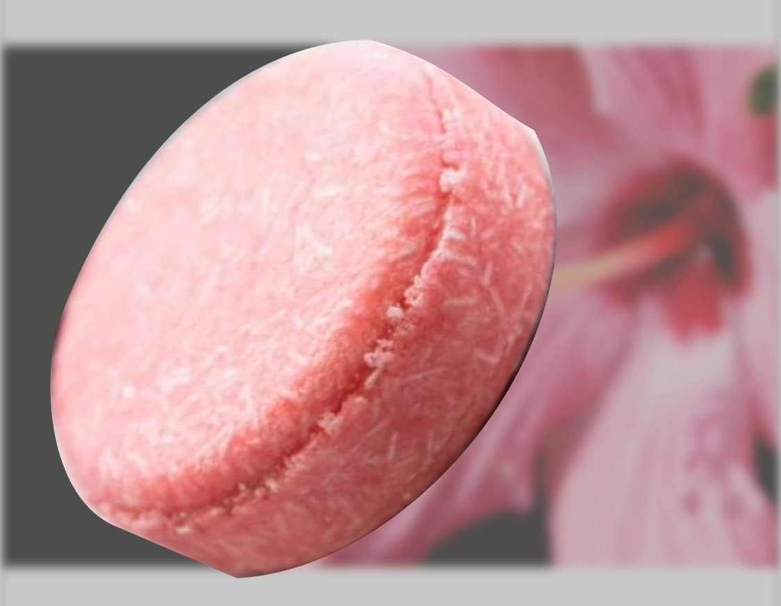 Hibiscus Shampoo Bar 100G Pack of 4 - for Curly & Wavy Hair, 100% Biodegradable, Plastic Free Packaging (Cardboard) |Men & Women PACK of 4 PCS 100G EACH (Wooden Soap Dish Free) (Cardboard) image number 3