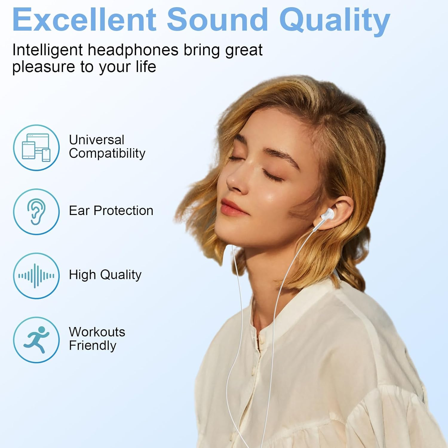 USB C Wired Earbuds for Iphone 16E 16 Pro Max plus 15 Pro Max 2 Pack USB Type C Headphones with Microphone & Remote Control Noise Cancelling Wired Earphones for Samsung Galaxy Z Flip 7 6 Z Fold 7 S25 image number 1