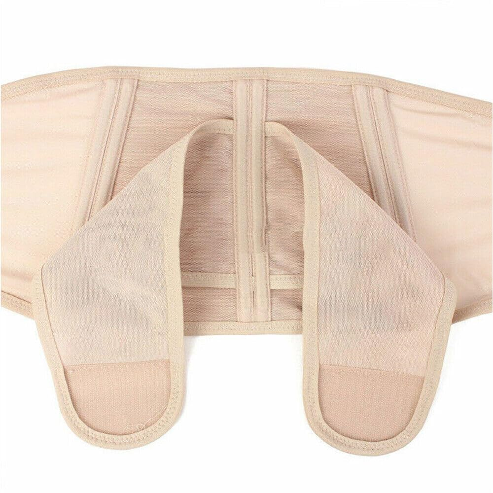 Leona Co Maternity Belt - Comfortable Pregnancy Support for Back & Pelvic Pain Relief with Adjustable Straps, Ergonomic Shape, Breathable Fabric, One Size, Nude image number 2
