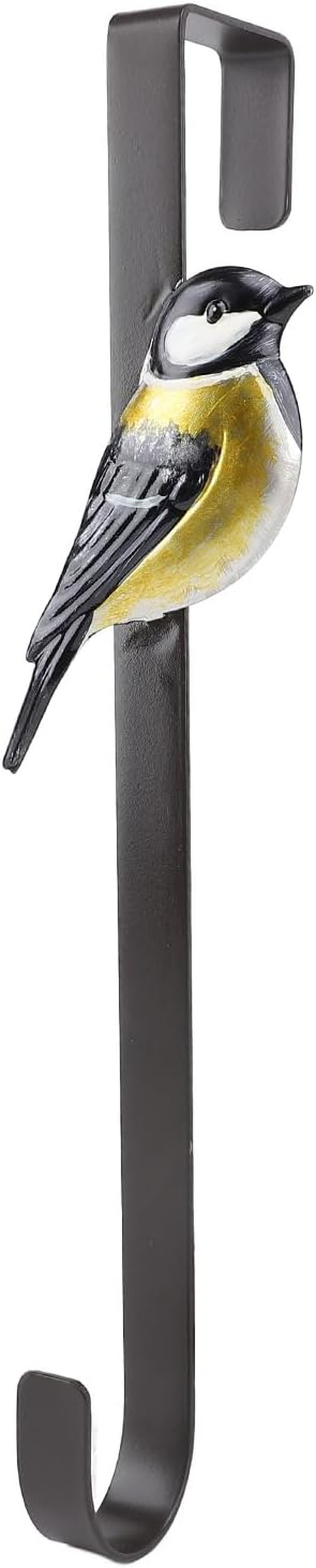 Wrought Iron Bird Shape Vintage Farmhouse Front Door Hanger Hook for Towels and Keys image number 1