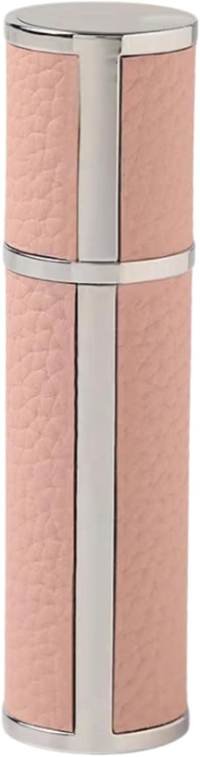 ASADAYS Magnetic Luxury Leather Perfume Atomiser 8ML Travel Refillable Spray Bottle with 5-Second Refill & 3-5 Days Scent Retention Ultra-Portable for Handbags (St-Black-5Ml)