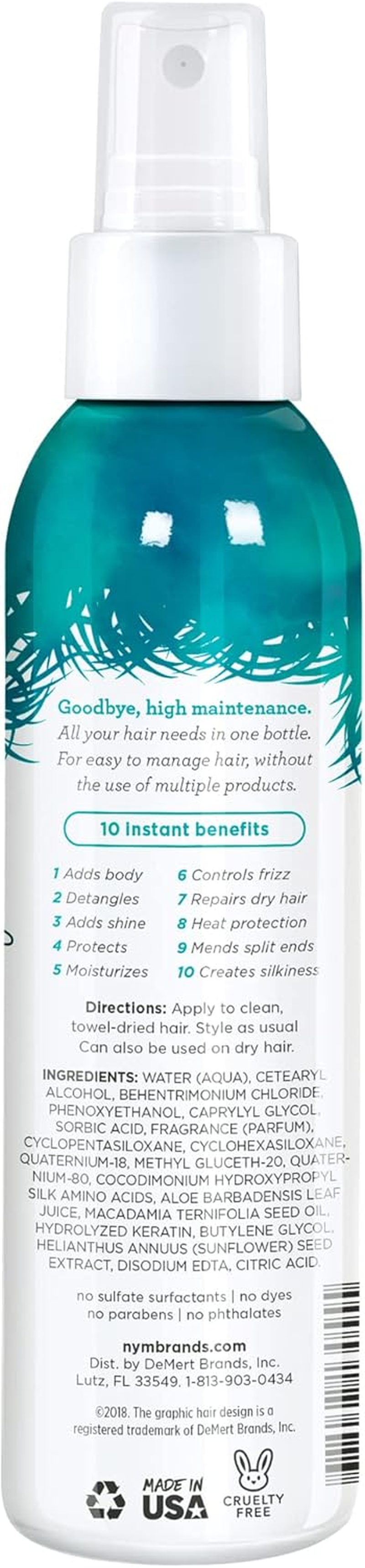 Not Your Mothers All Eyes on Me 10-In-1 Hair Perfector 6 Ounce (177Ml)