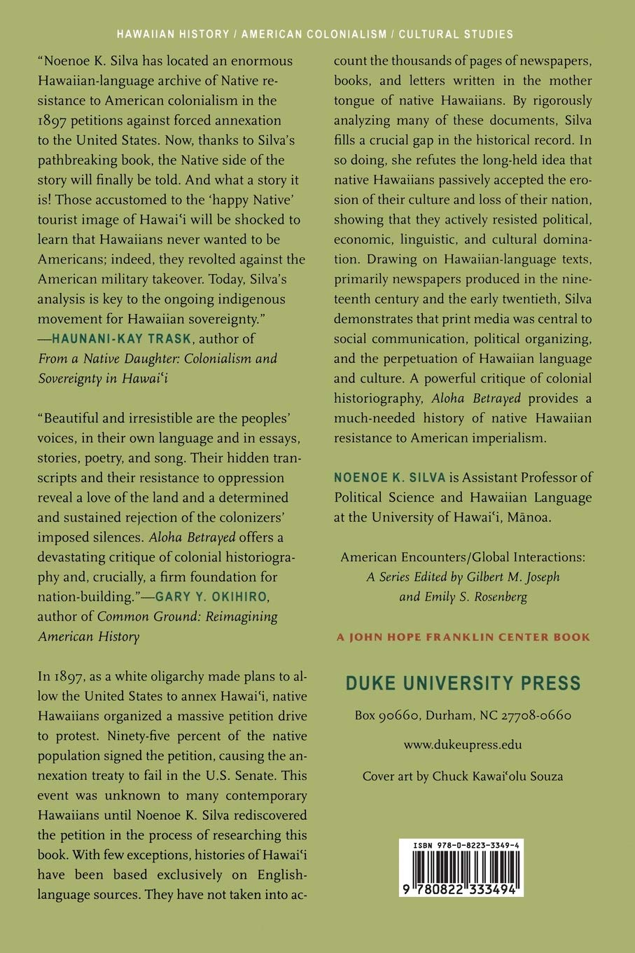 Aloha Betrayed: Native Hawaiian Resistance to American Colonialism image number 1