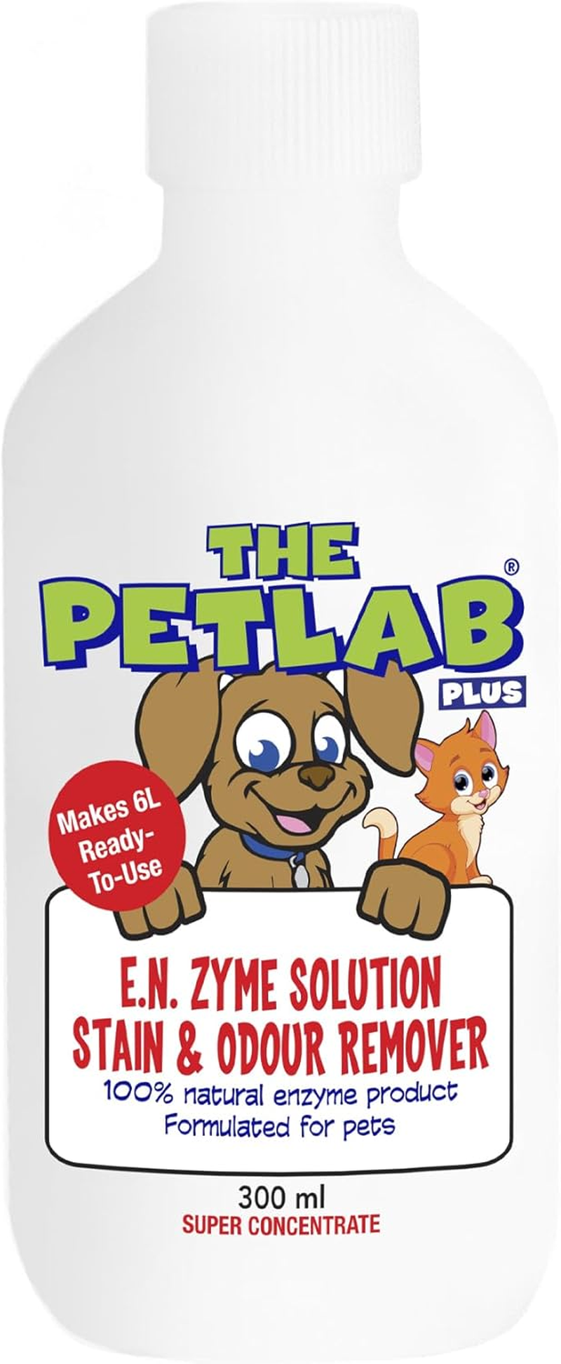 Petlab PLUS&trade; 300Ml Urine Stain & Odour Remover Super Concentrate (Makes 6L) image number 4