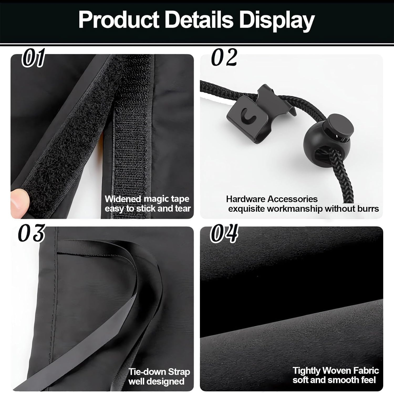 Car Divide Privacy Curtains,Car Seat Partition Curtain,Car Window Shades Light Blocking Sunshades,Universal Removable Window Curtains Protection for Travel Camping Nap Sleeping and Privacy Protection image number 2