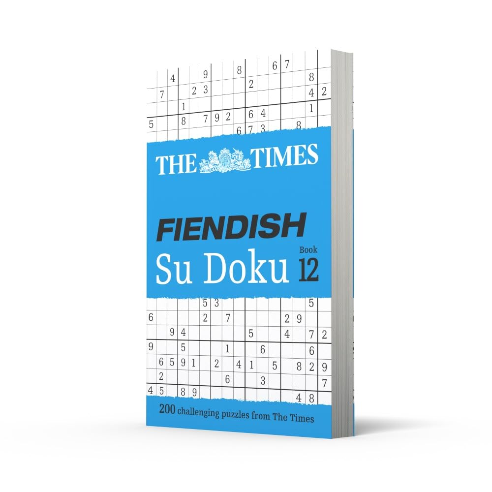 The Times Fiendish Su Doku Book 12: 200 Challenging Puzzles from the Times