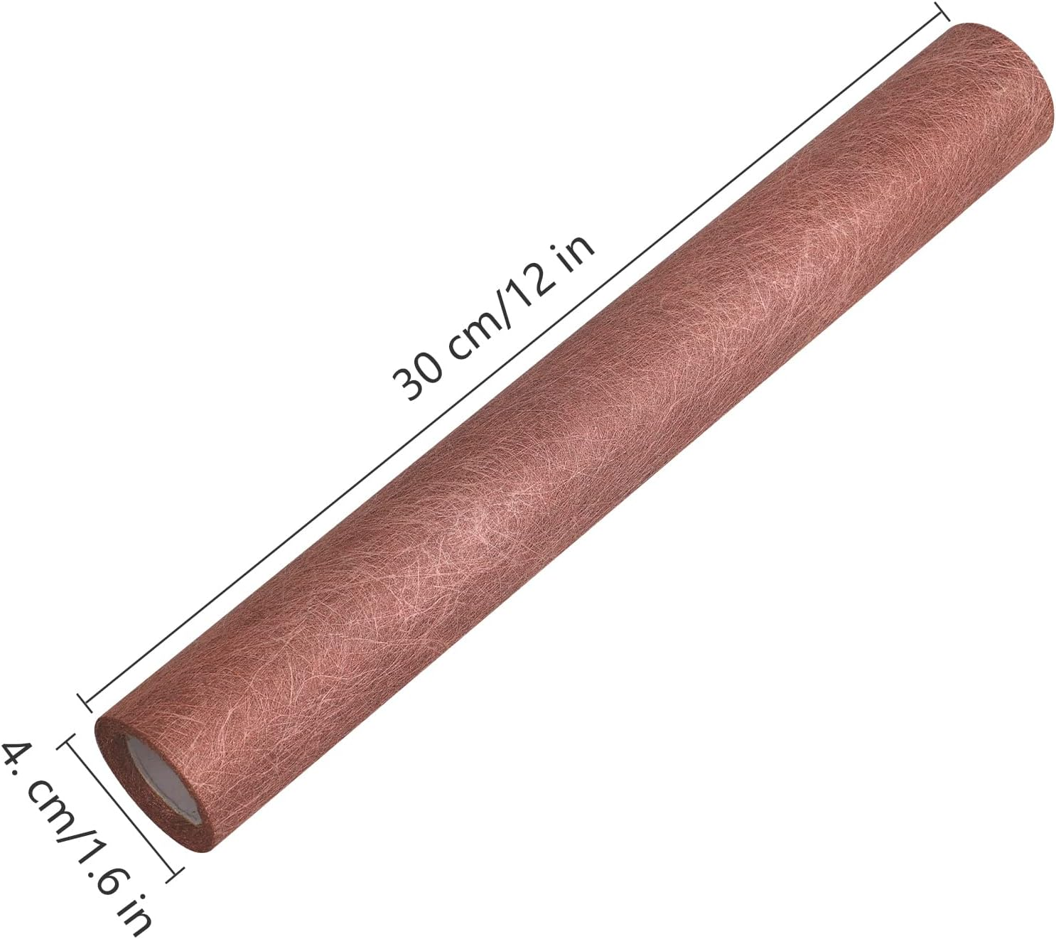 KINBOM 30Cmx5M Non Woven Table Runner Pink Gold, for Wedding Bachelorette Party Baby Shower Birthday Christmas Halloween Party Decorations