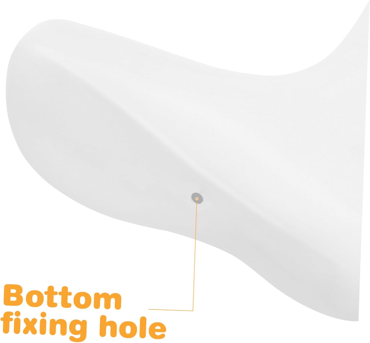 4Pcs Baby Shoe Mannequin Feet Small Plastic Foot Model for Shop Accessory White and Skin Tone 11.5Cm 14Cm image number 2