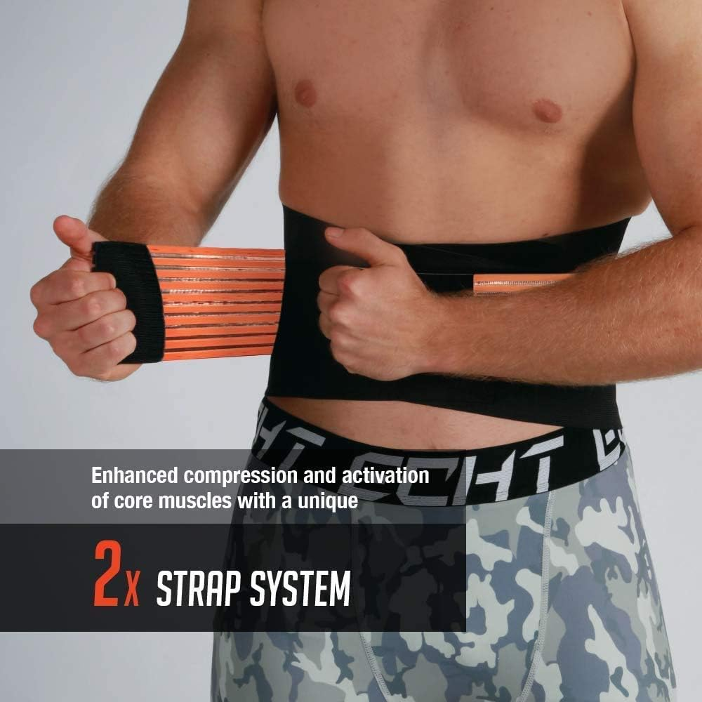 Waist Trainer Slimming Belt, Endorsed by Monika Radulovic Miss Universe, Proprietary 2 Strap Compression for Multi-Angle, Tighter Core Activation, Instant Toning and Posture Support image number 2