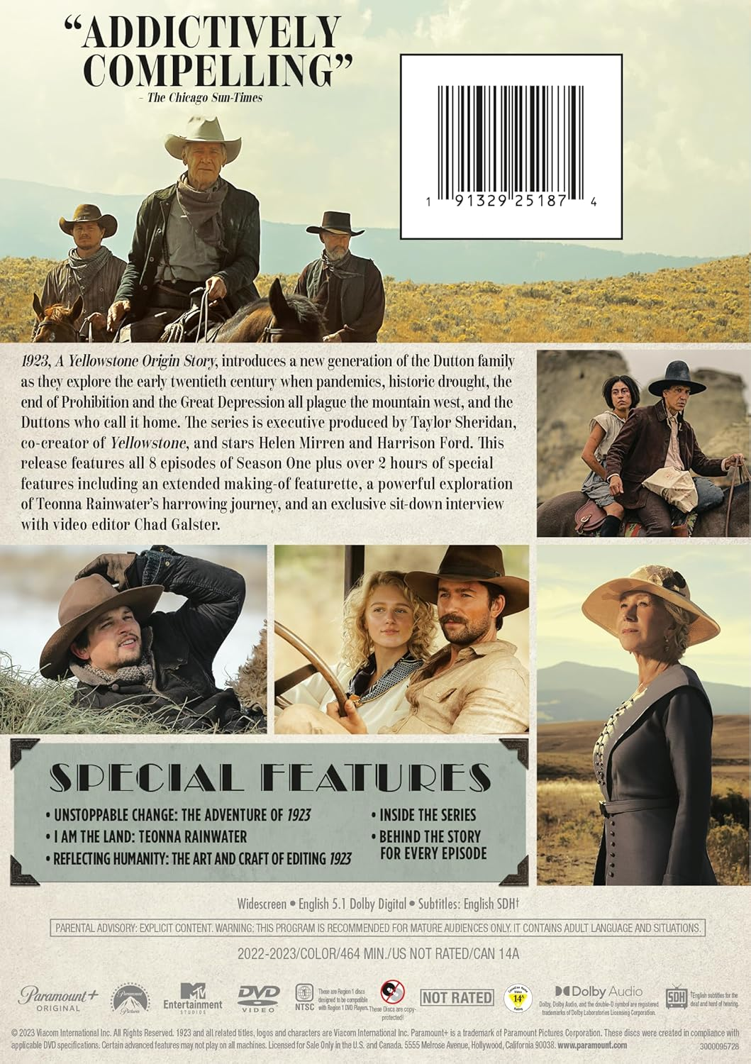 1923: a YELLOWSTONE ORIGIN STORY: SEASON ONE