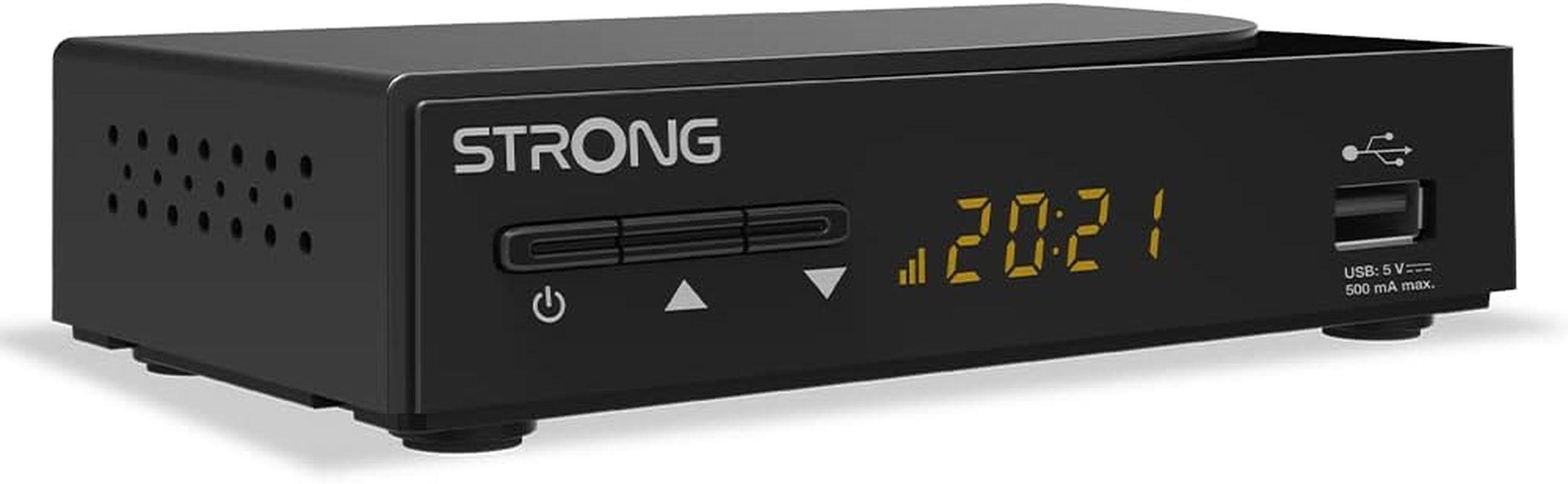 STRONG SRT 3030 | HD Cable Receiver | Digital Receiver with Recording Function | USB Connection | Event Timer | SD and HD Transmitter | DVB-C | HD TV image number 2