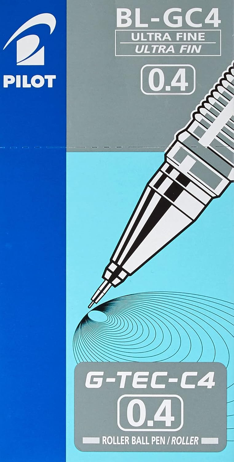 Pilot G - Tec C4 Gel Microtip Rollerball 0.4 Mm (Single Pen) - Black image number 2