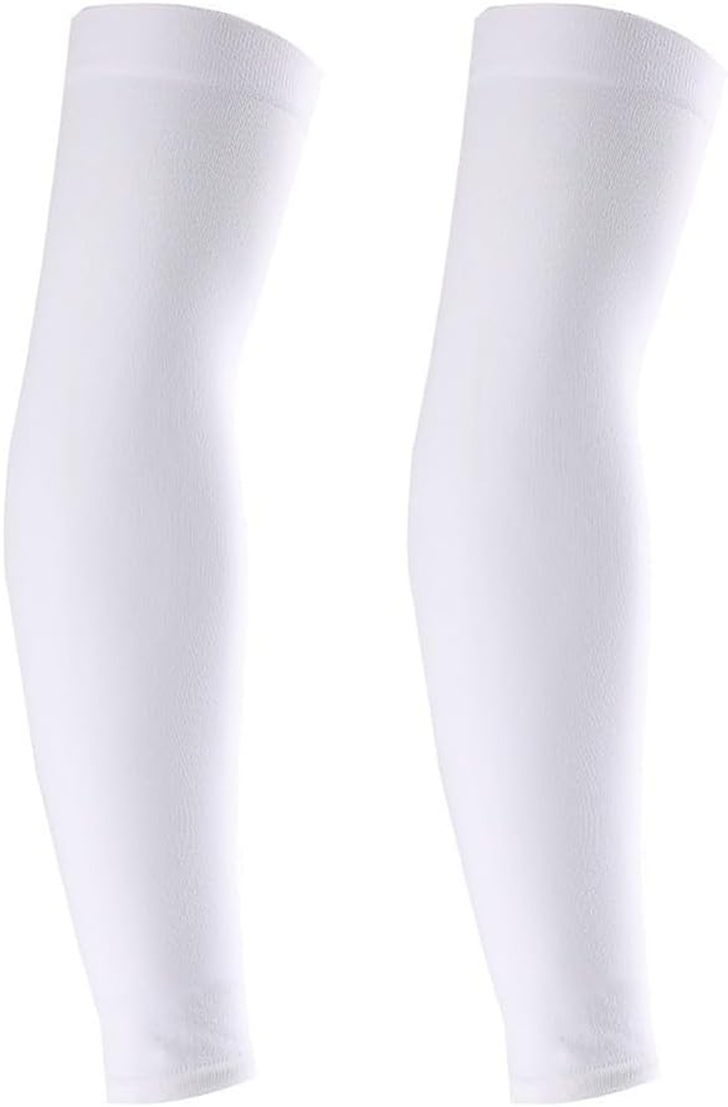 2 Pairs UV Sun Protection Arm Sleeves for Men & Women - Tattoo Cover up - UPF 50 Cooling Sports Sleeve image number 4
