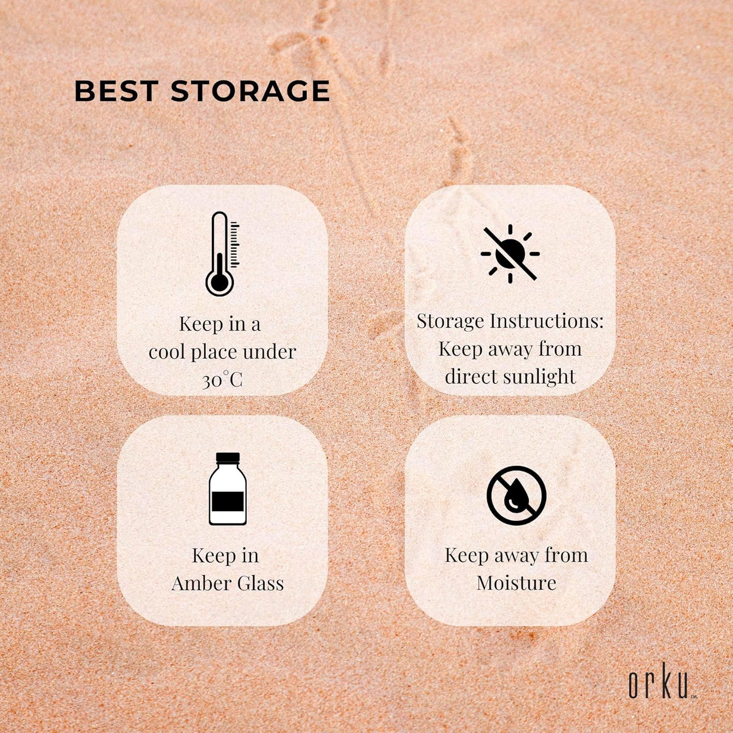 Orku 25Ml Pure Emu Oil with Dropper - Undiluted Natural Dromaius Novaehollandiae