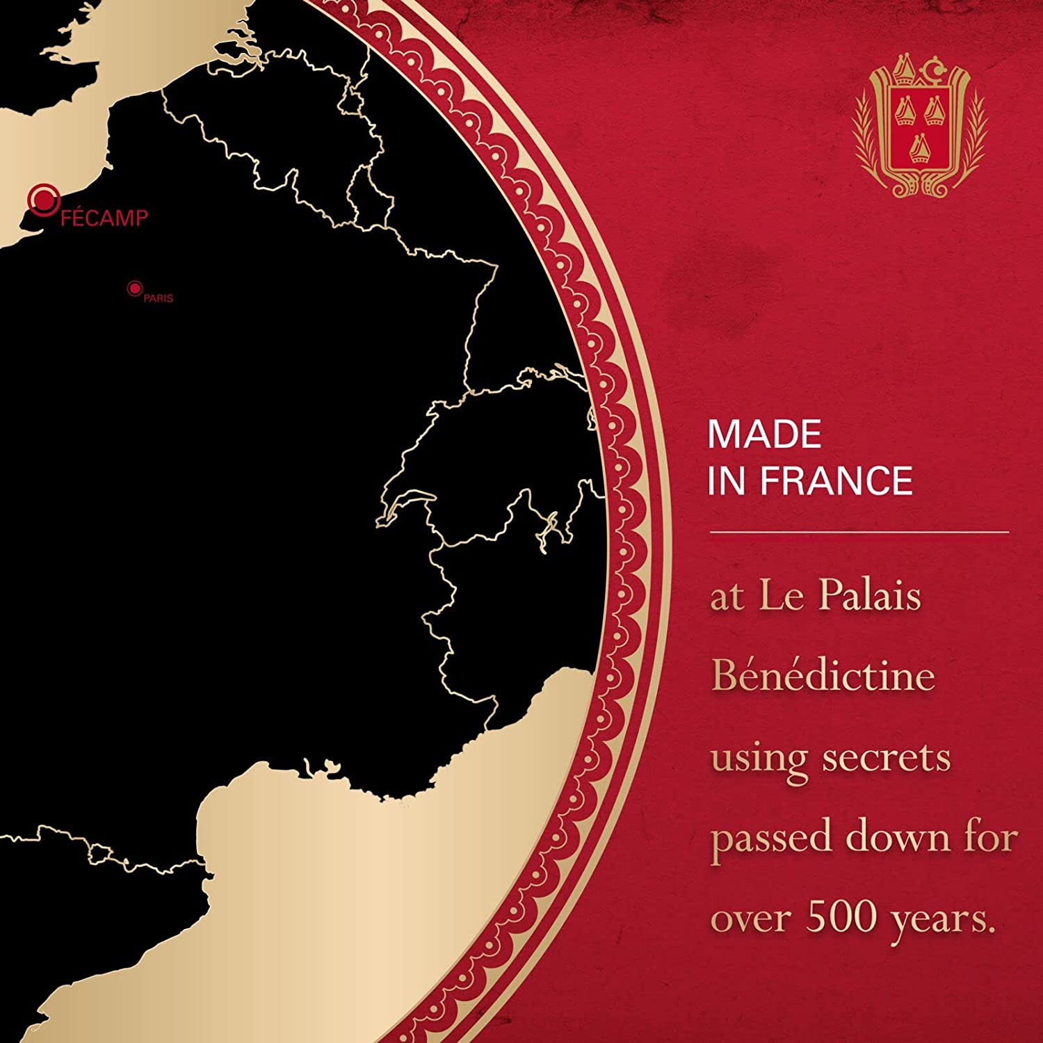 B&eacute;n&eacute;dictine D.O.M. French Liqueur, 40% ABV, 70Cl / 700Ml, Made from a Secret Recipe of 27 Traditional Roots, Herbs & Spices, Notes of Light Honey, Citrus & Soft Almond image number 4