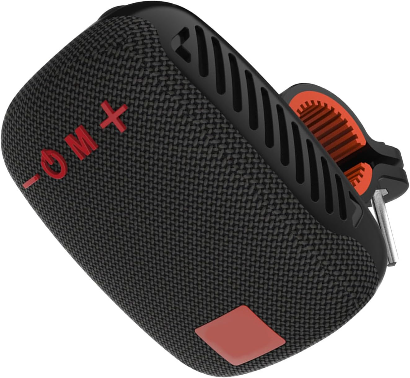 Portable Bike Bluetooth Speaker, Waterproof Motorcycle Speaker, 2H Play Time, Dual Pairing, Support FM Radio, TF Card (Black)