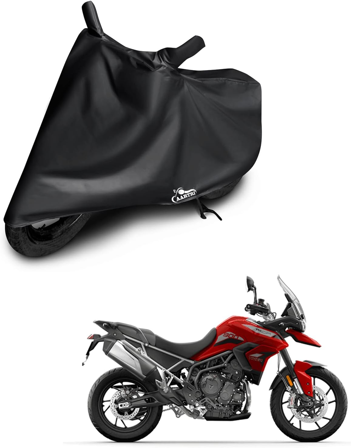 AARTRI Body Cover for Triumph Tiger 900 2022(BS -2,3,4,6) Legitimate UV Protection,Dustproof Body Cover(Black) image number 1