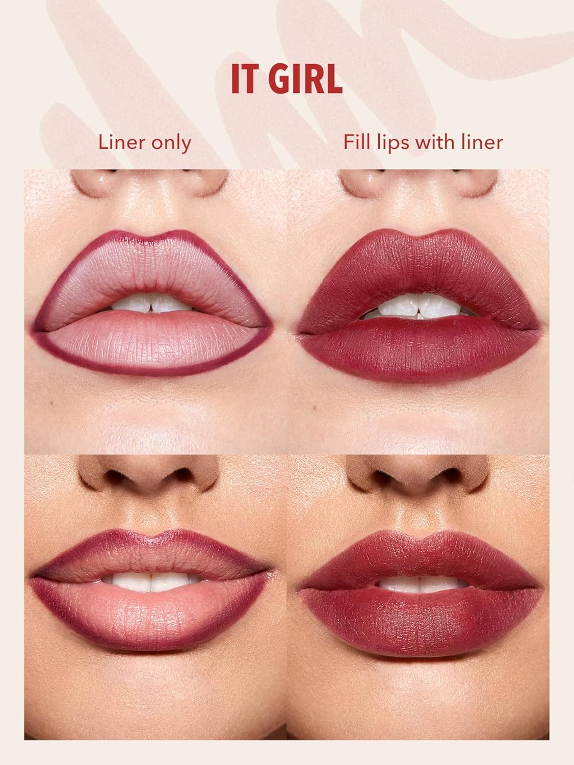 SHEGLAM Love Stained Lip Tint Marker Matte Red Lip Stain Pen Highly Pigmented Long-Lasting Lip Liner Contour Tint Lip Makeup-It Girl - Bright Side image number 7