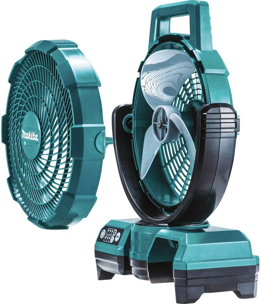Makita Jobsite 18 V, 250 Mm Fan with Swing Neck image number 4
