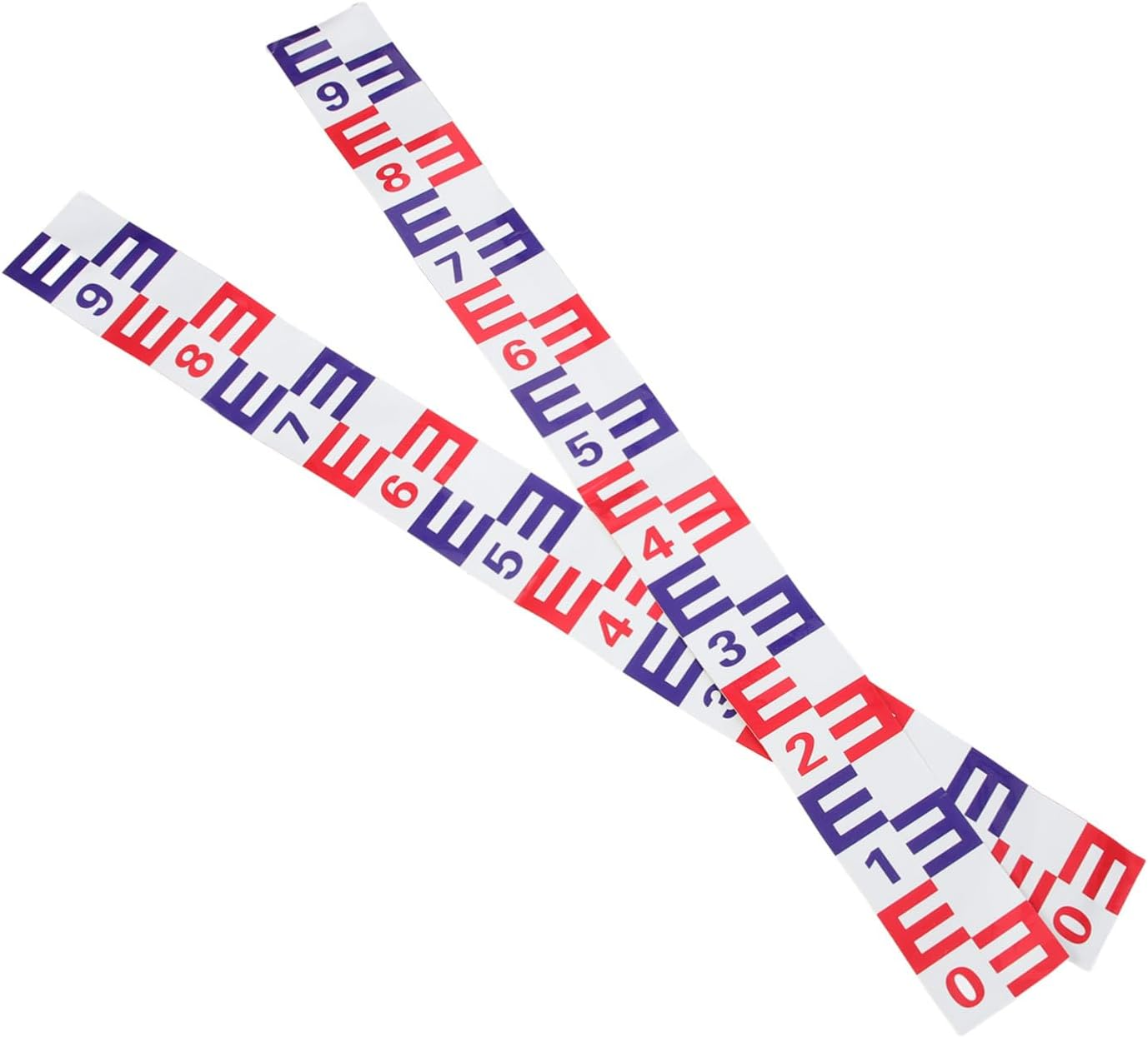 Totority 2Pcs Liquid Level Indicator Water Depth Gauge Pool Water Level Sticker Ruler Ruler Outdoor image number 1