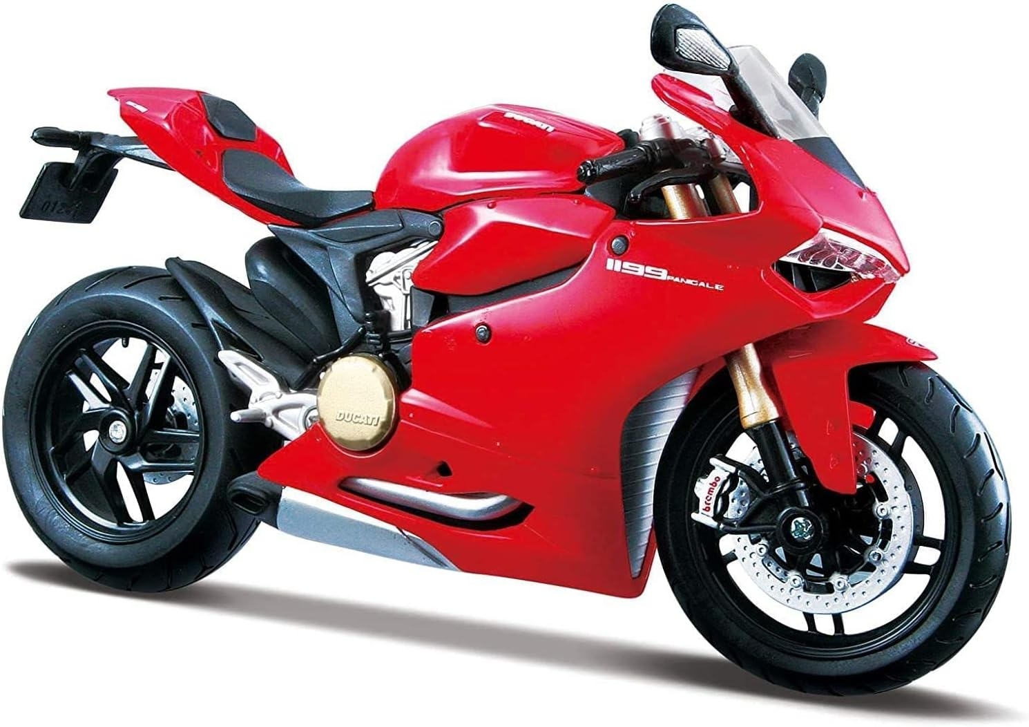 Maisto M32704 1:12 Motorbike-Ducati 1199 Panigale, Assorted Designs and Colours image number 2
