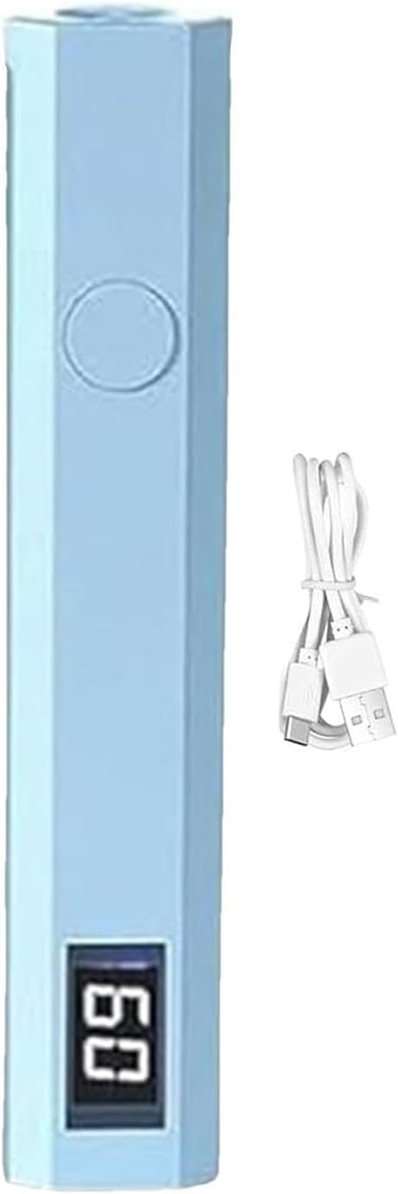 Rechargeable Gel Nail Lamp: Portable UV LED Nail Dryer, USB Charging Wireless Curing Device | Nail Dryer Lamp, Nail Polish Lamp for Manicure, Nail Lamp