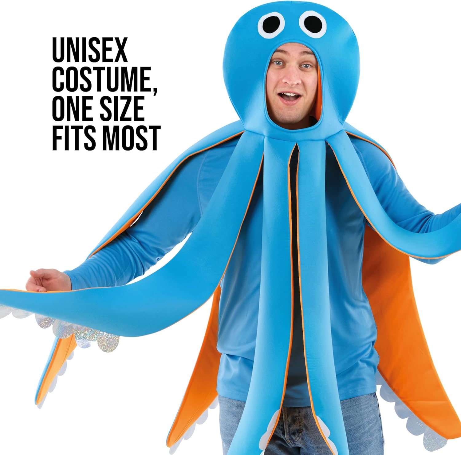 Fun Shack Adults Animal Costumes Mens Novelty Shark Octpus & Lobster Suits