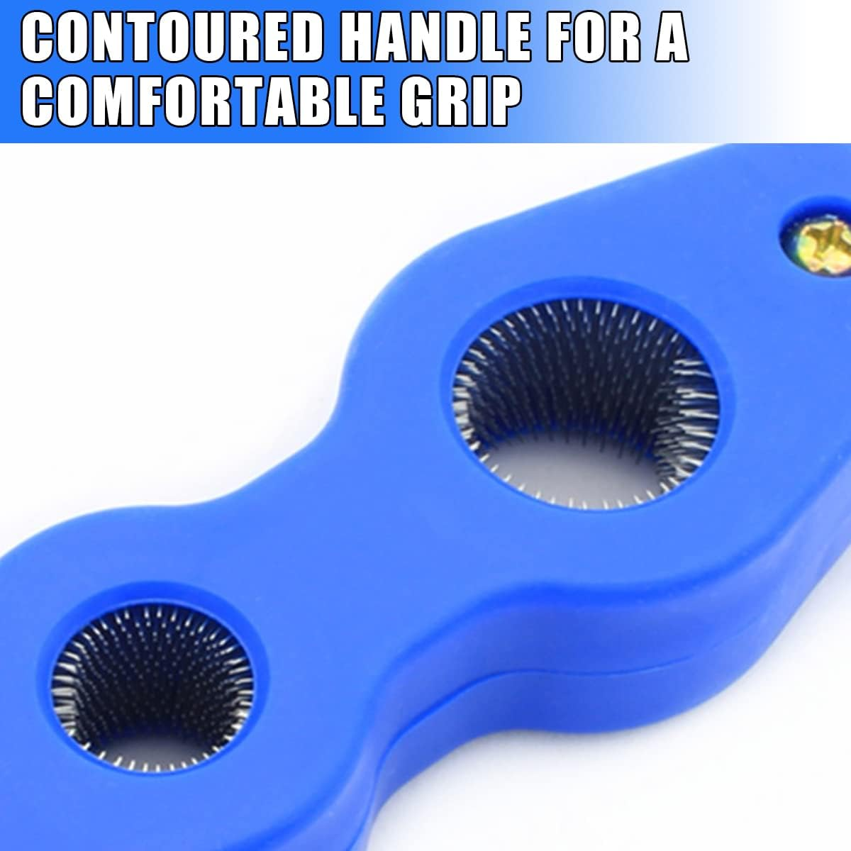 AICEL 2 Pieces Car Battery Terminal Cleaners, 4 in 1 Car Battery Cleaning Brush with Steel Wire, Anti-Corrosion Battery Terminals Machine Parts Cleaning Tools Universal for Automotive and Marine image number 3